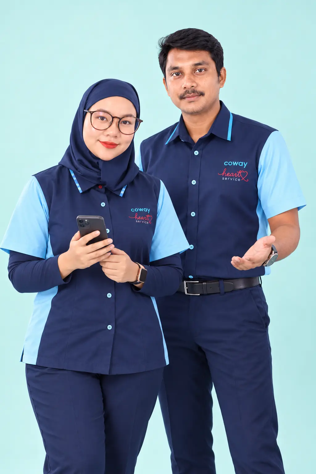 Ahmad and Dayah helping you explore Coway options